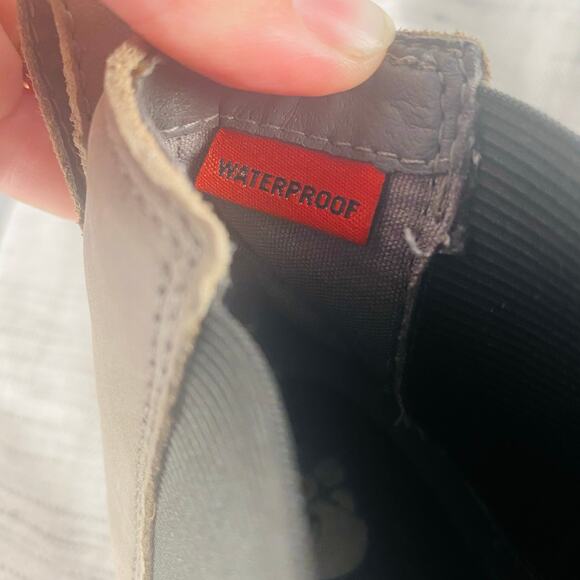 Sorel Emelie II Gray Chelsea Boot Waterproof Heavy Duty Size 7 - Picture 5 of 9